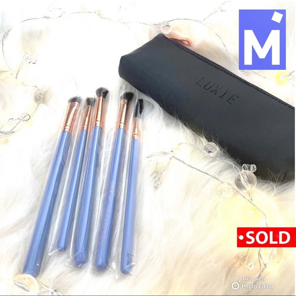 LUXIE BRUSHES 
Wonderlust Set.